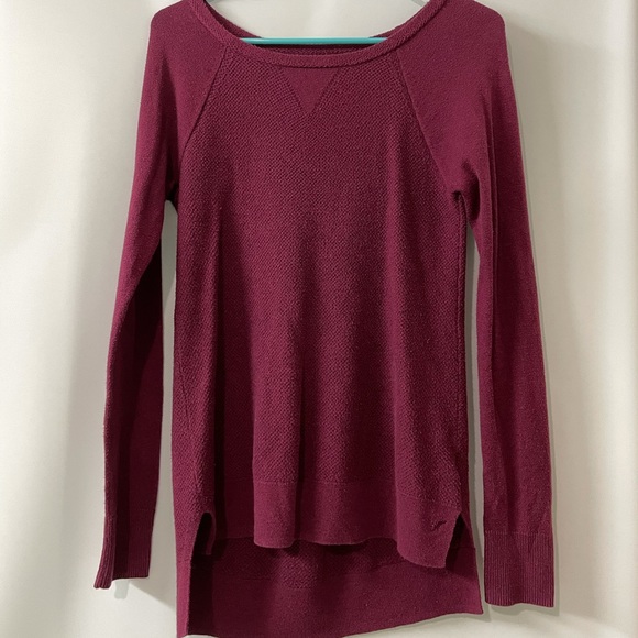 Maroon American Eagle sweater - Picture 1 of 4